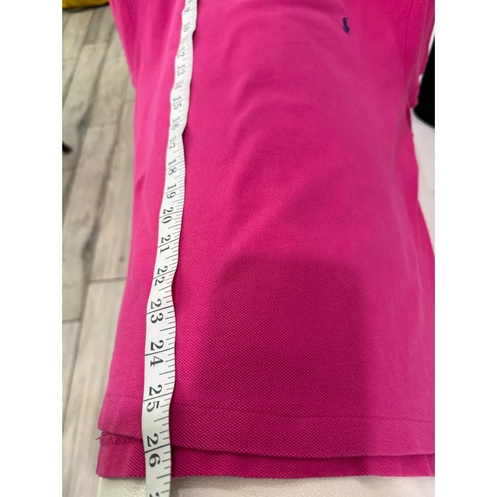 Polo Ralph Lauren Mens XL Classic Fit Pink Cotton Pique Short Sleeve Polo‎ Shirt